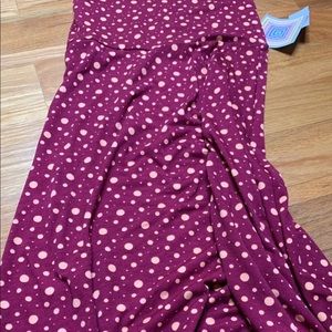 LuLaRoe maxi skirt